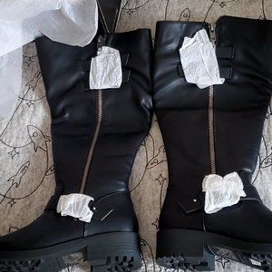 Torrid Black Knee Boots
